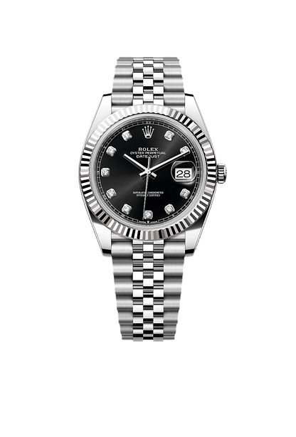 Rolex Datejust 41 Oyster, 41 mm, Oystersteel and white gold