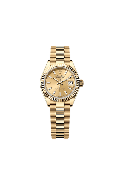 Rolex Lady-Datejust Oyster, 28 mm, yellow gold