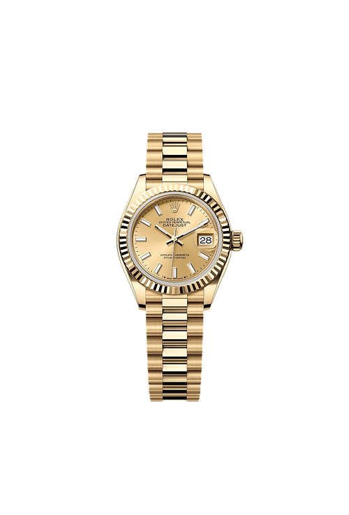 Rolex Lady-Datejust Oyster, 28 mm, yellow gold