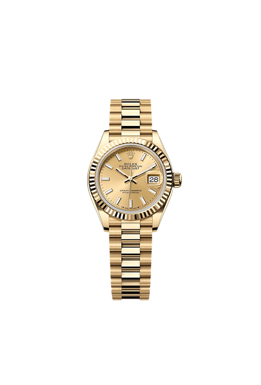 Rolex Lady-Datejust Oyster, 28 mm, yellow gold