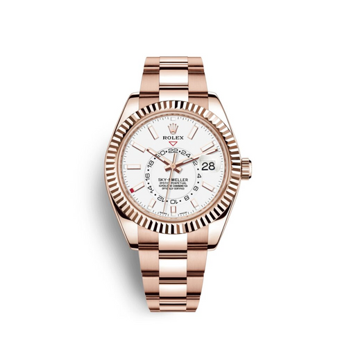 Rolex Sky-Dweller 42mm, 18k Everose Gold