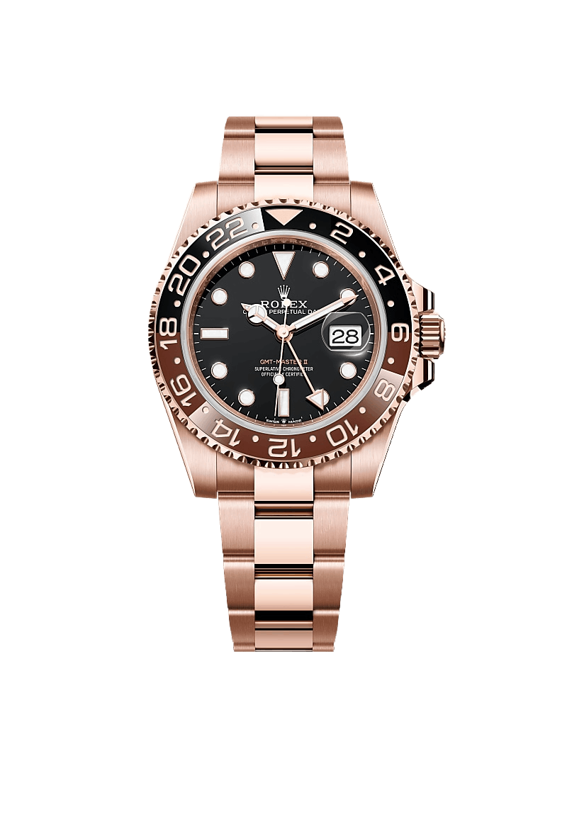 Rolex GMT-Master II Oyster, 40 mm, Everose gold
