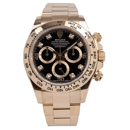 Rolex Oyster Perpetual Cosmograph Daytona Diamond Dot 18kt Everose Gold