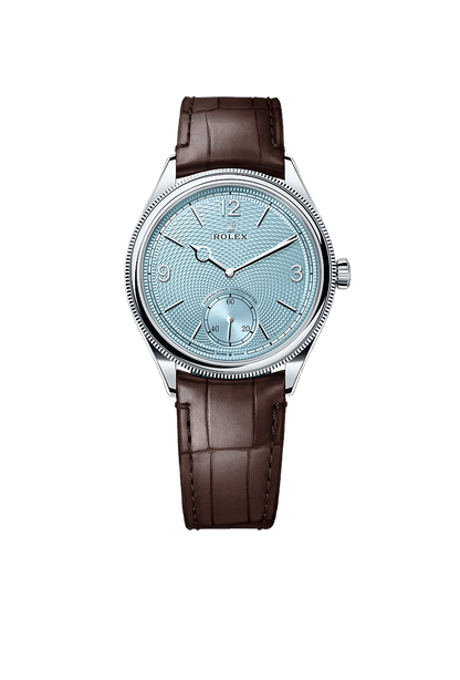 Rolex 1908 39 mm, platinum, polished finish