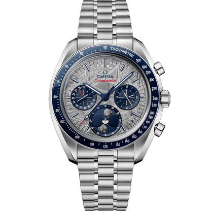 Speedmaster Moonphase 43 mm, steel on steel