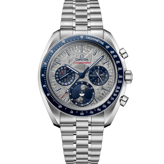 Speedmaster Moonphase 43 mm, steel on steel