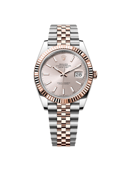 Rolex Datejust 41 Oyster, 41 mm, Oystersteel and Everose gold