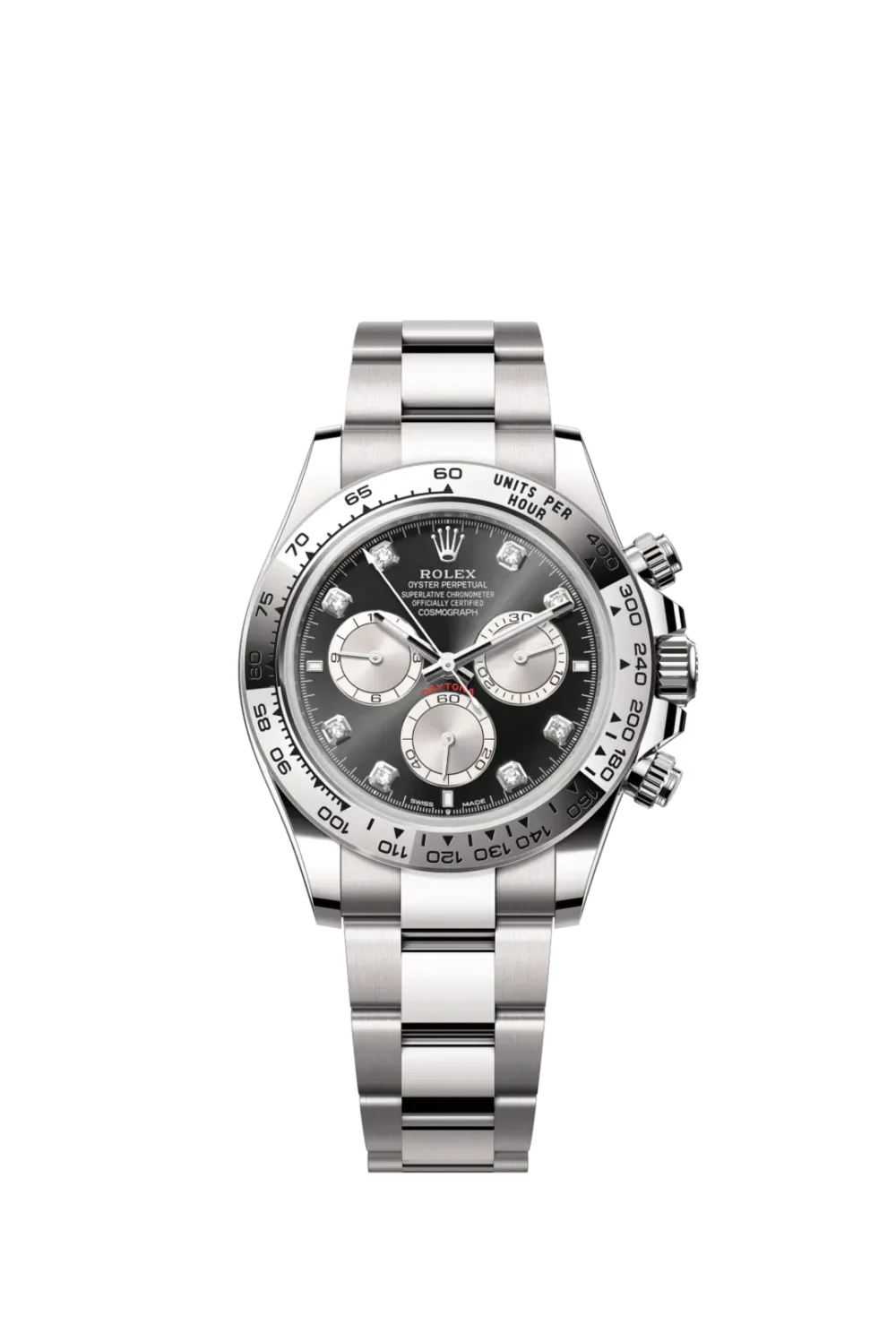 Rolex Cosmograph Daytona Oystersteel Slate Grey Diamond Dial