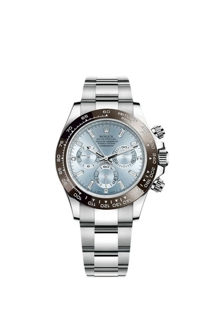 Rolex Cosmograph Daytona 40mm Platinum Ice-Blue Dial m116506-0002