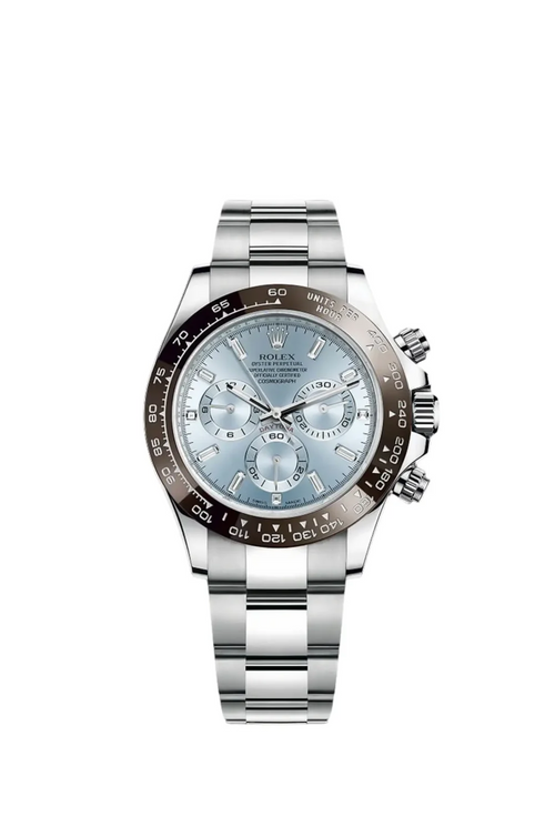 Rolex Cosmograph Daytona 40mm Platinum Ice-Blue Dial m116506-0002