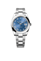 Datejust 41 Oyster, 41 mm, Oystersteel