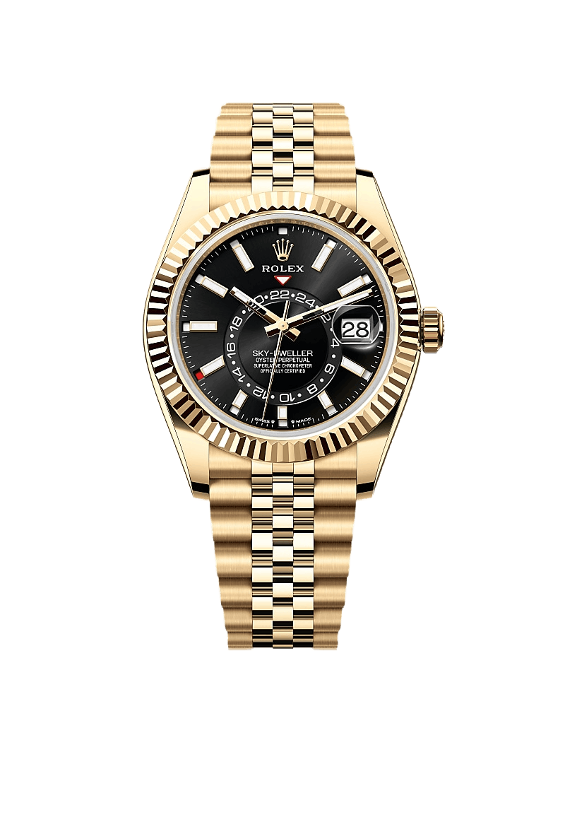 Rolex Sky-Dweller Oyster, 42 mm, yellow gold