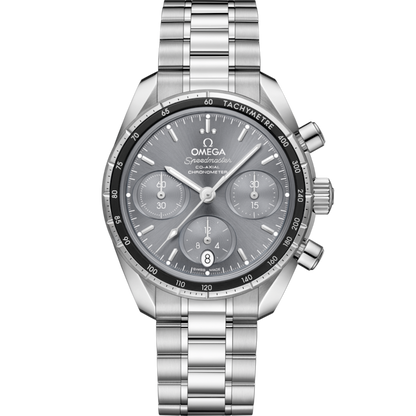 A- Speedmaster 38 38 mm, steel on steel