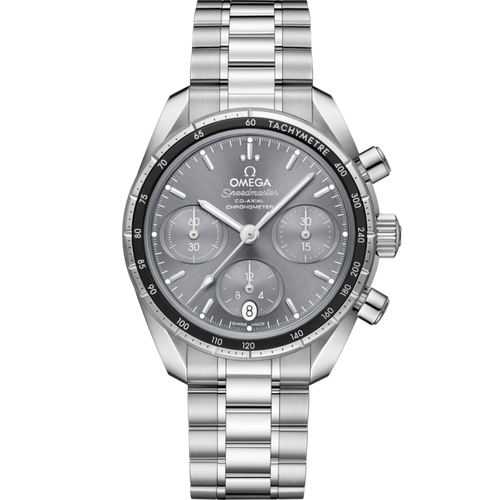 A- Speedmaster 38 38 mm, steel on steel