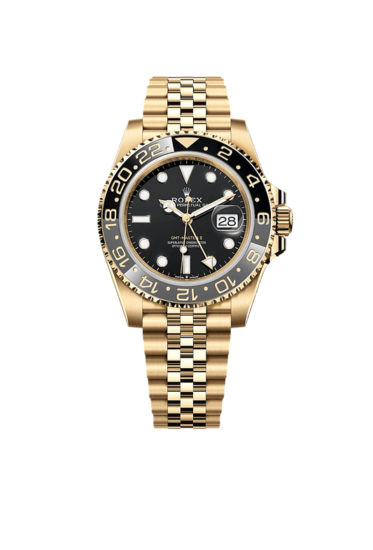 A -Rolex GMT-Master II Oyster, 40 mm, yellow gold