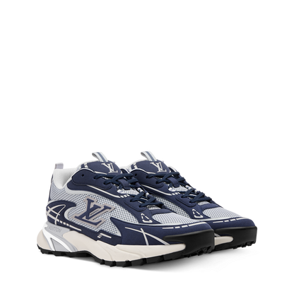 LV Tatic Runner Sneaker Blue
