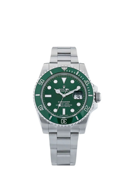 Rolex Submariner Stainless Steel “The Hulk” Green Dial Cerachrom Bezel