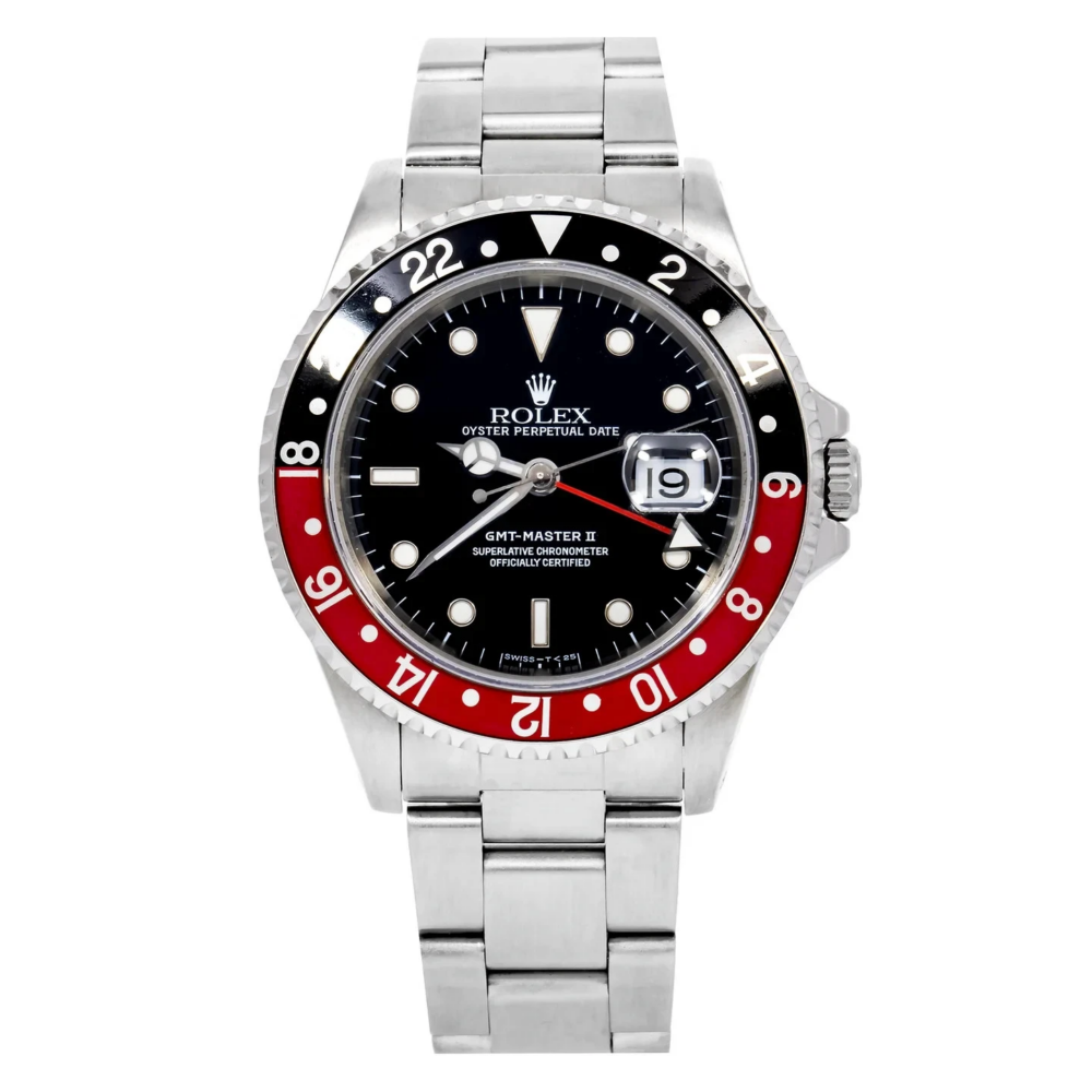 ROLEX GMT MASTER II ‘COKE’ 16710 ‘SWISS ONLY’ (1999)