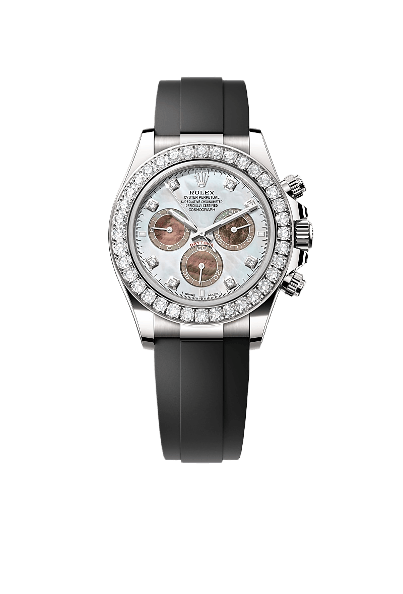 Rolex Cosmograph Daytona Oyster 40 mm white gold and diamonds