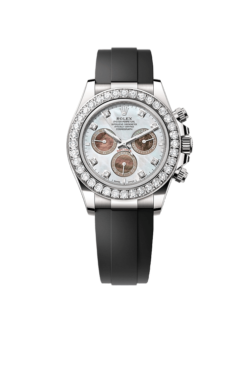 Rolex Cosmograph Daytona Oyster 40 mm white gold and diamonds