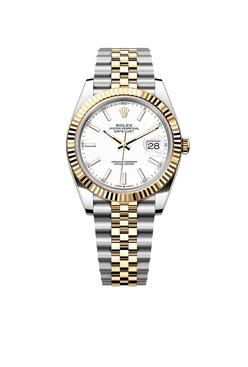 Rolex Datejust 41 Oyster, 41 mm, Oystersteel and yellow gold