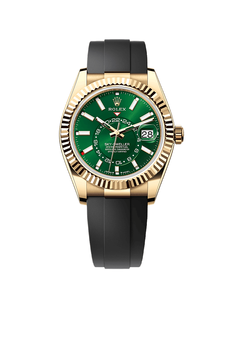 Rolex Sky-Dweller Oyster, 42 mm, yellow gold