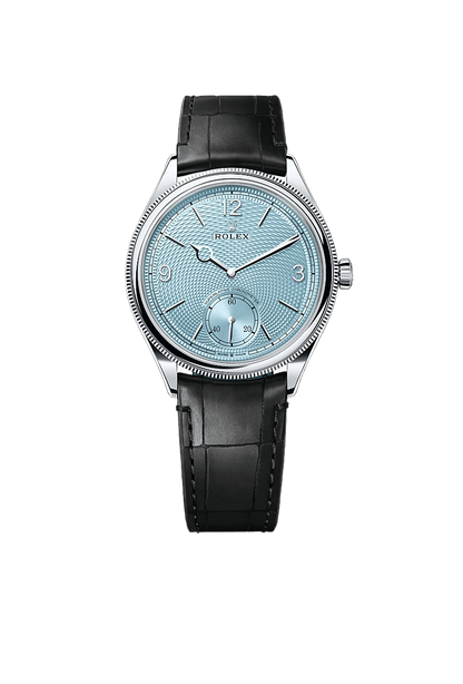 Rolex 1908 39 mm, platinum, polished finish