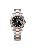 Datejust 36 Oyster, 36 mm, Oystersteel and Everose gold