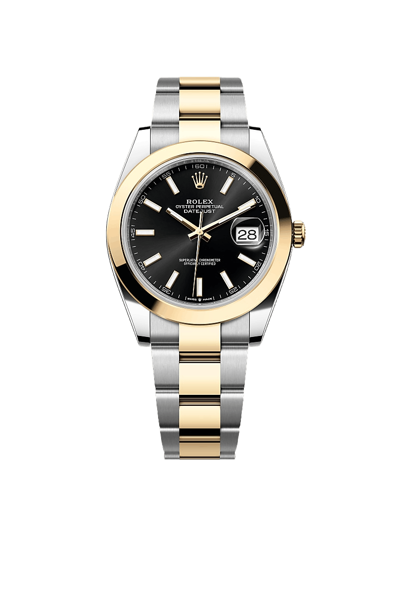 Rolex Datejust 41 Oyster, 41 mm, Oystersteel and yellow gold