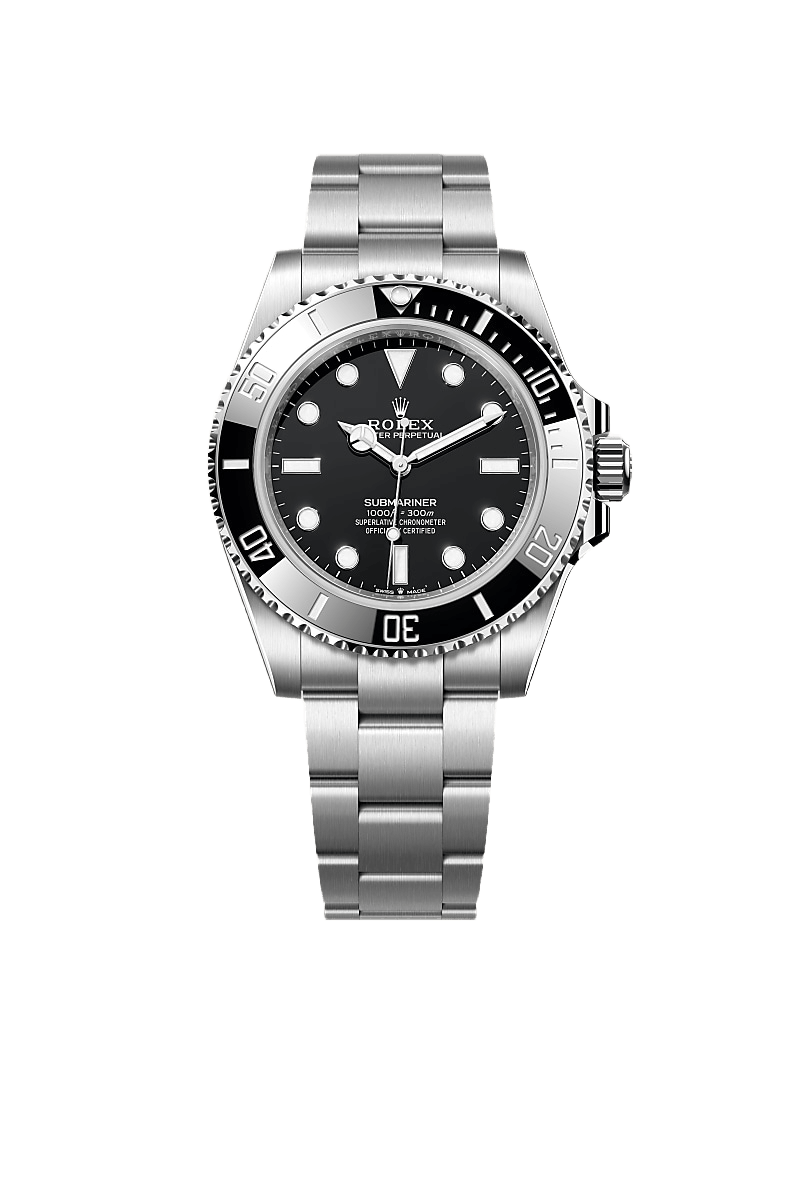 A- Rolex Submariner Oyster, 41 mm, Oystersteel