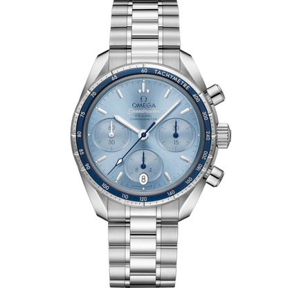 A- Speedmaster 38 38 mm, steel on steel