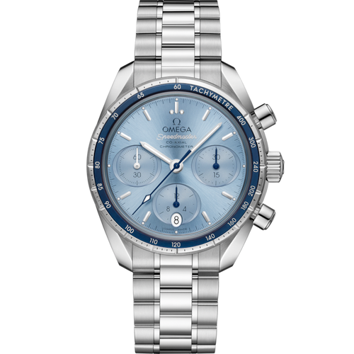 A- Speedmaster 38 38 mm, steel on steel