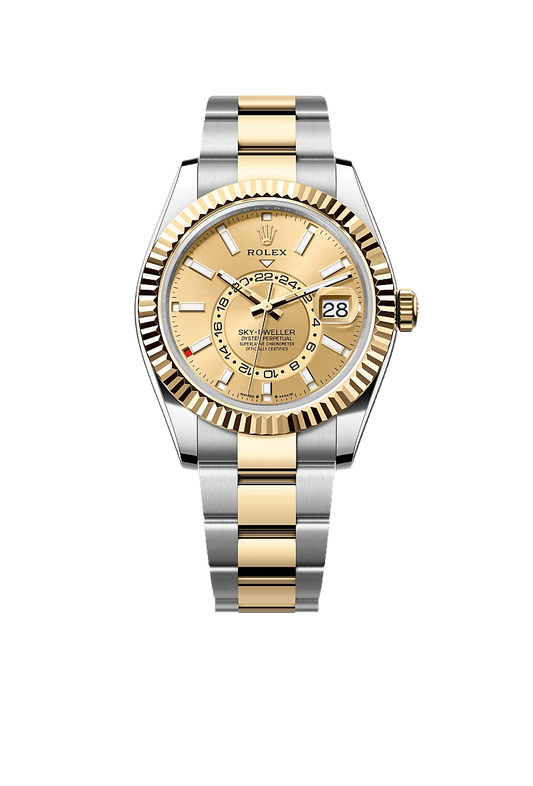 Rolex Sky-Dweller Oyster, 42 mm, Oystersteel and yellow gold