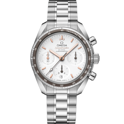 A- Speedmaster 38 38 mm, steel on steel