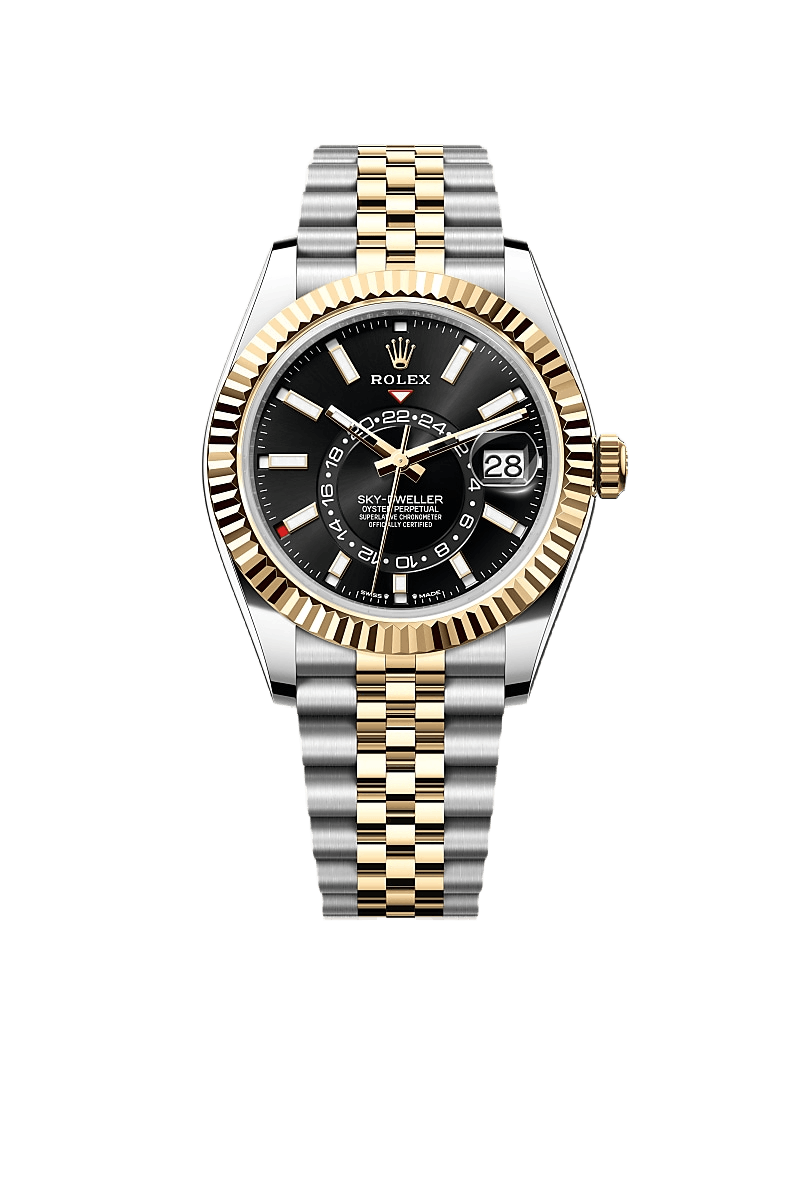 Rolex Sky-Dweller Oyster, 42 mm, Oystersteel and yellow gold