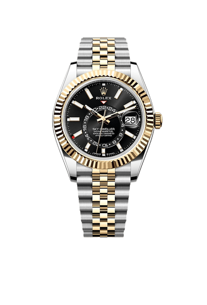 Rolex Sky-Dweller Oyster, 42 mm, Oystersteel and yellow gold