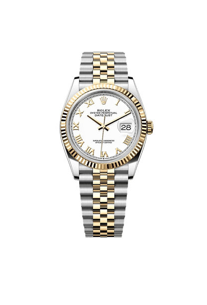 Rolex Datejust 36 Oyster, 36 mm, Oystersteel and yellow gold