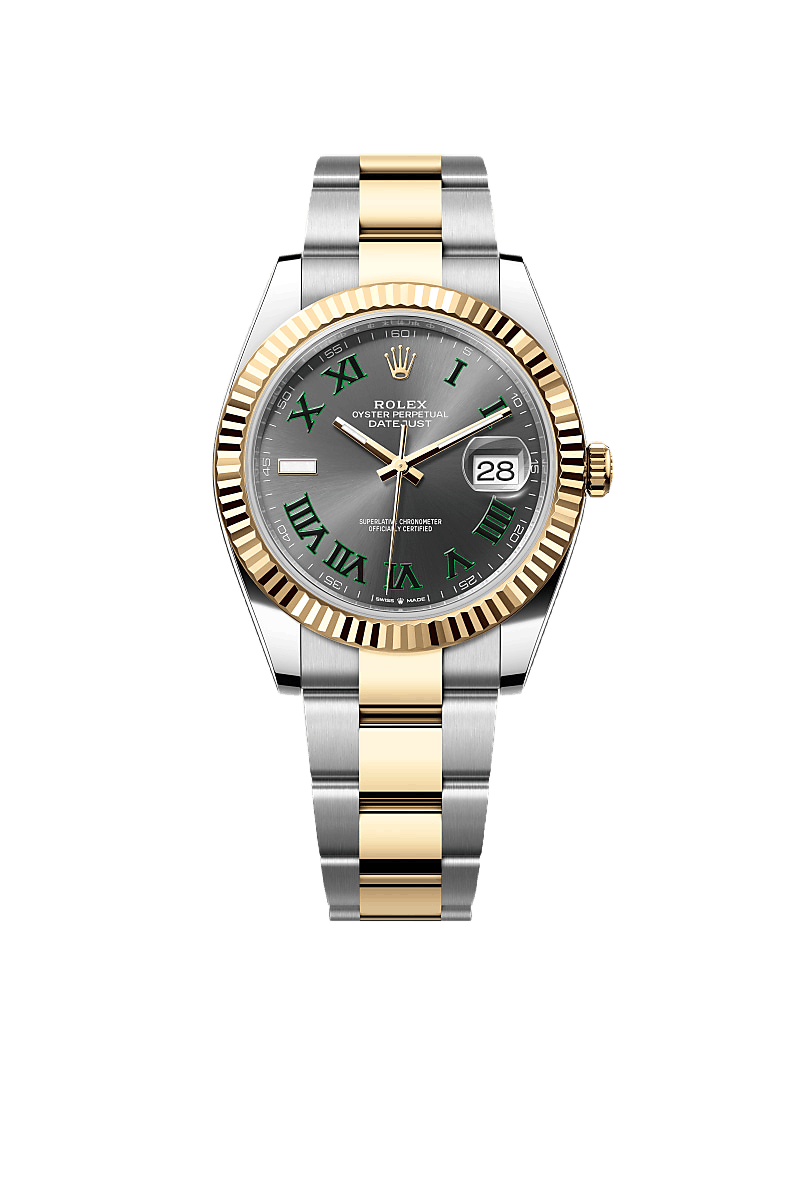 Rolex Datejust 41 Oyster, 41 mm, Oystersteel and yellow gold