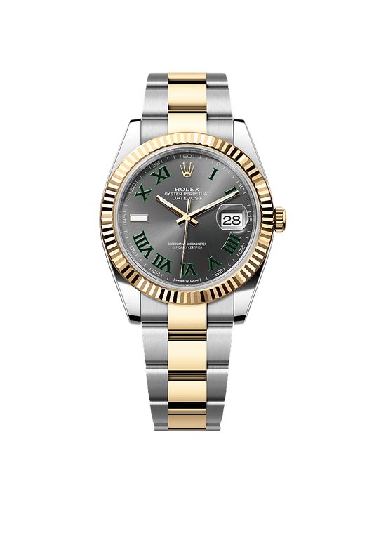 Rolex Datejust 41 Oyster, 41 mm, Oystersteel and yellow gold