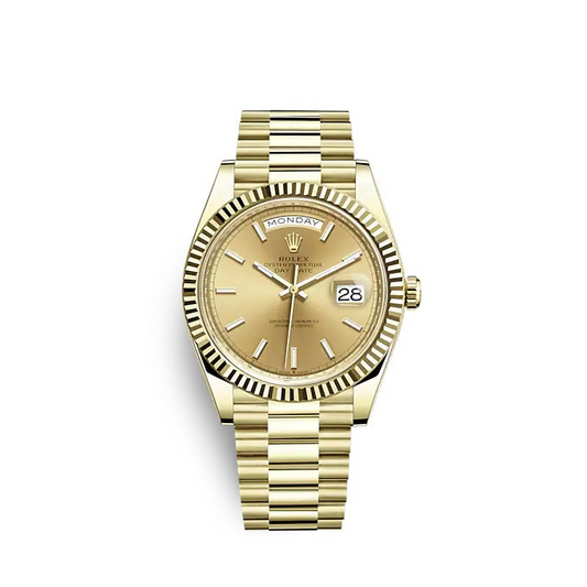 A Rolex Day-Date 36 Oyster, 36 mm, yellow gold