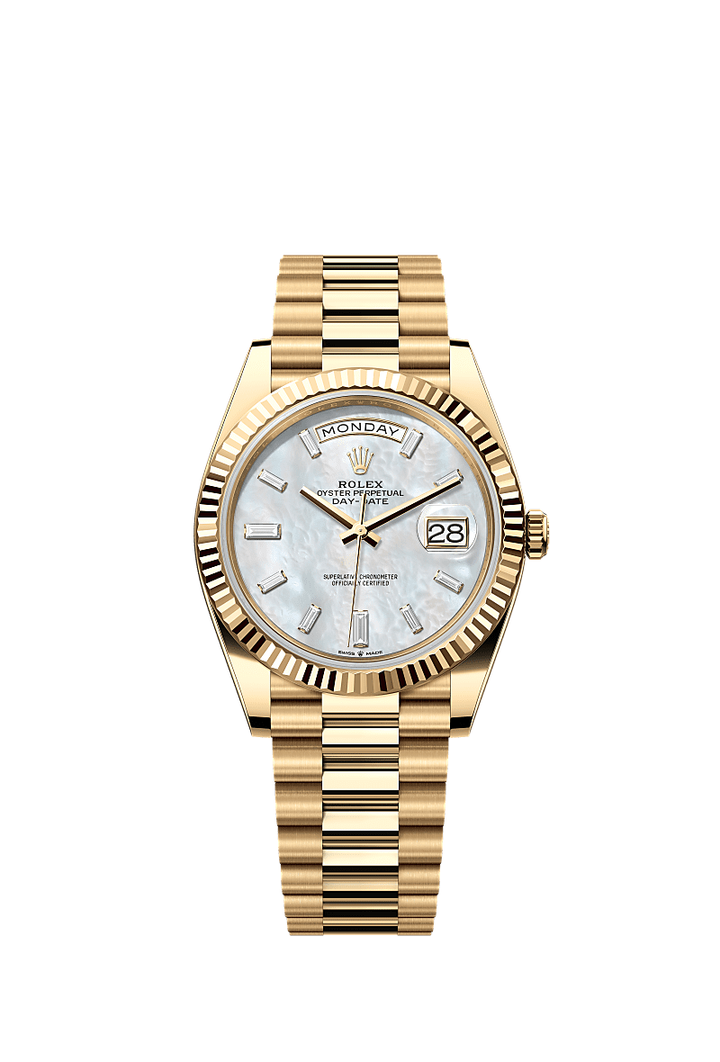 Rolex Day-Date 40 “Yellow Gold Mother-of-Pearl Dial”