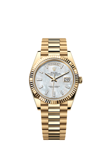 Rolex Day-Date 40 “Yellow Gold Mother-of-Pearl Dial”