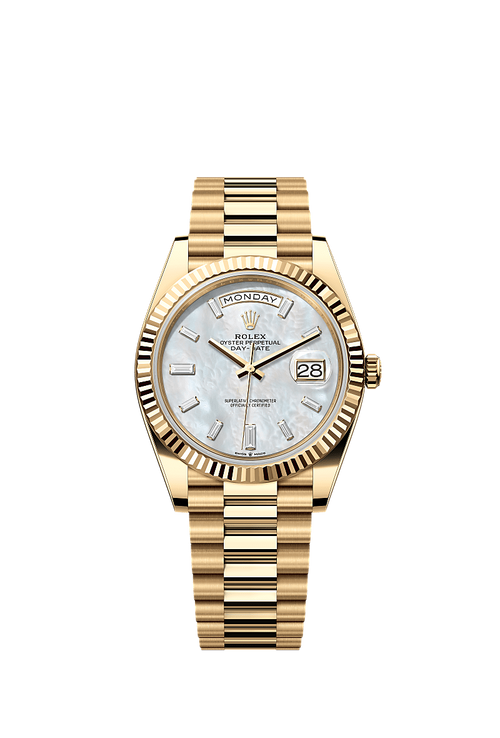Rolex Day-Date 40 “Yellow Gold Mother-of-Pearl Dial”