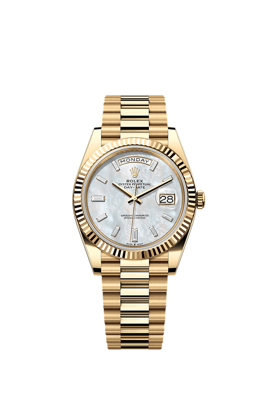 Rolex Day-Date 40 “Yellow Gold Mother-of-Pearl Dial”