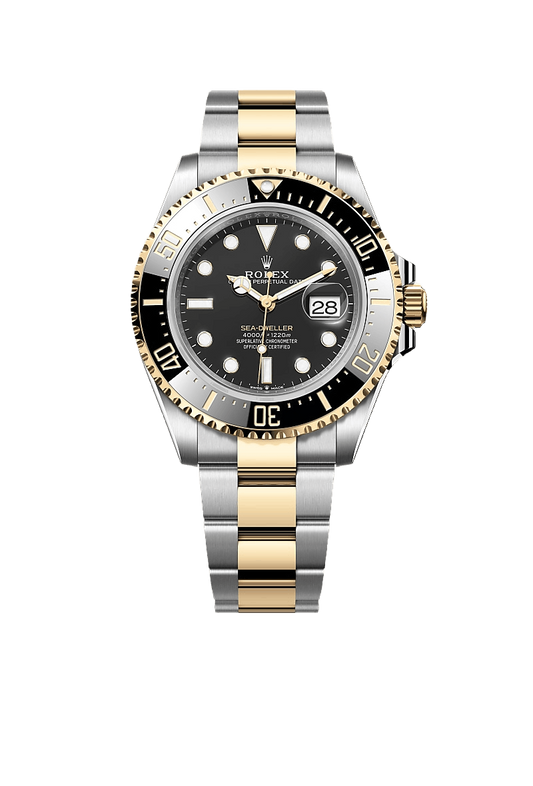 Rolex Sea-Dweller Oyster, 43 mm, Oystersteel and yellow gold