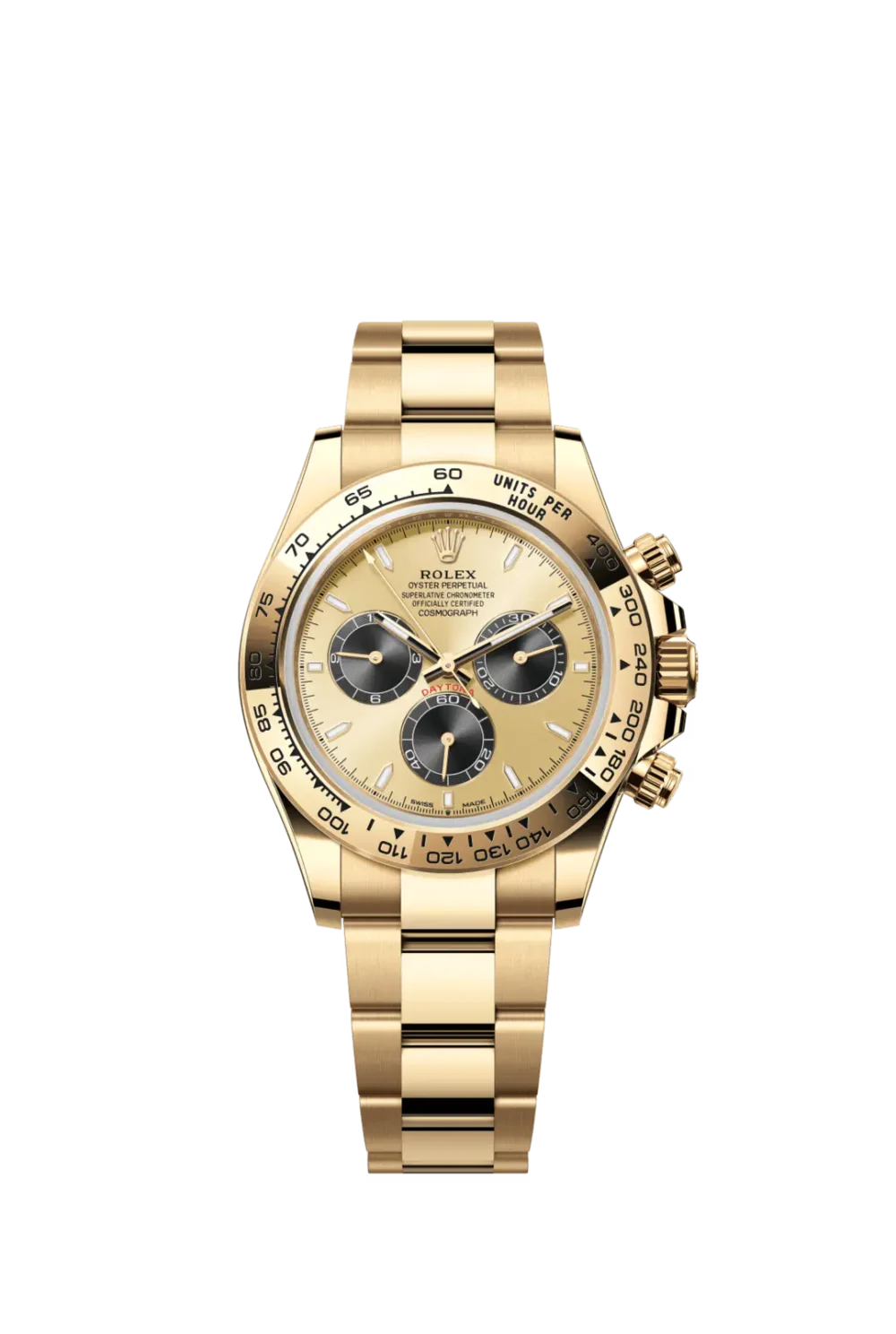 Rolex Cosmograph Daytona Yellow Gold Champagne Dial