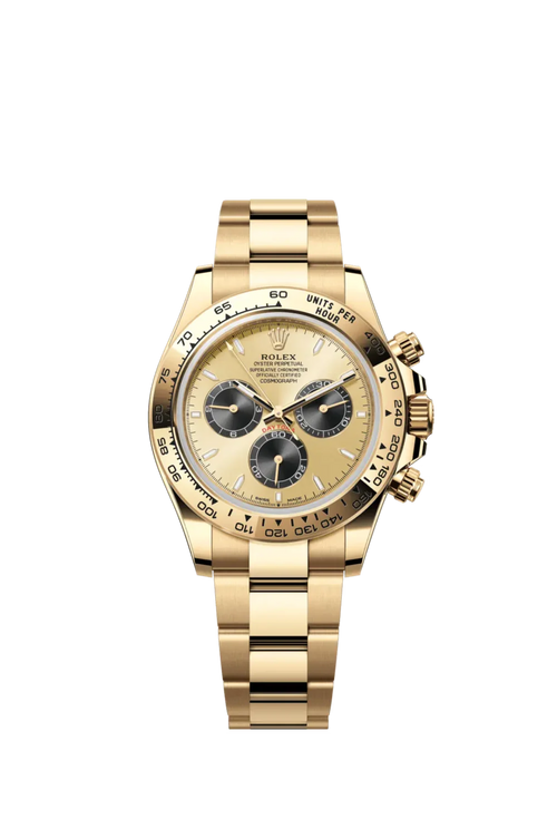 Rolex Cosmograph Daytona Yellow Gold Champagne Dial