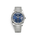 B- Day-Date 40 Oyster, 40 mm, white gold