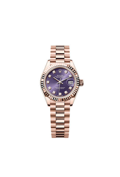 Rolex Lady-Datejust Oyster, 28 mm, Everose gold