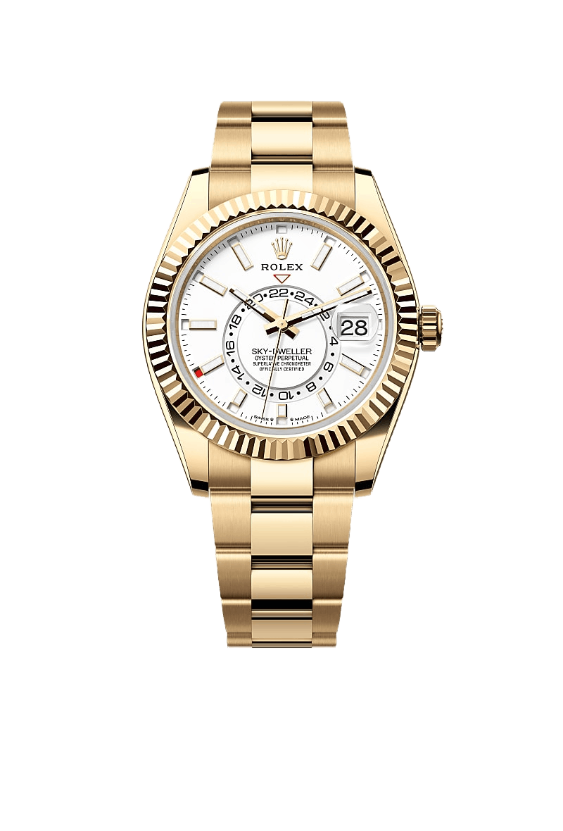 Rolex Sky-Dweller Oyster, 42 mm, yellow gold